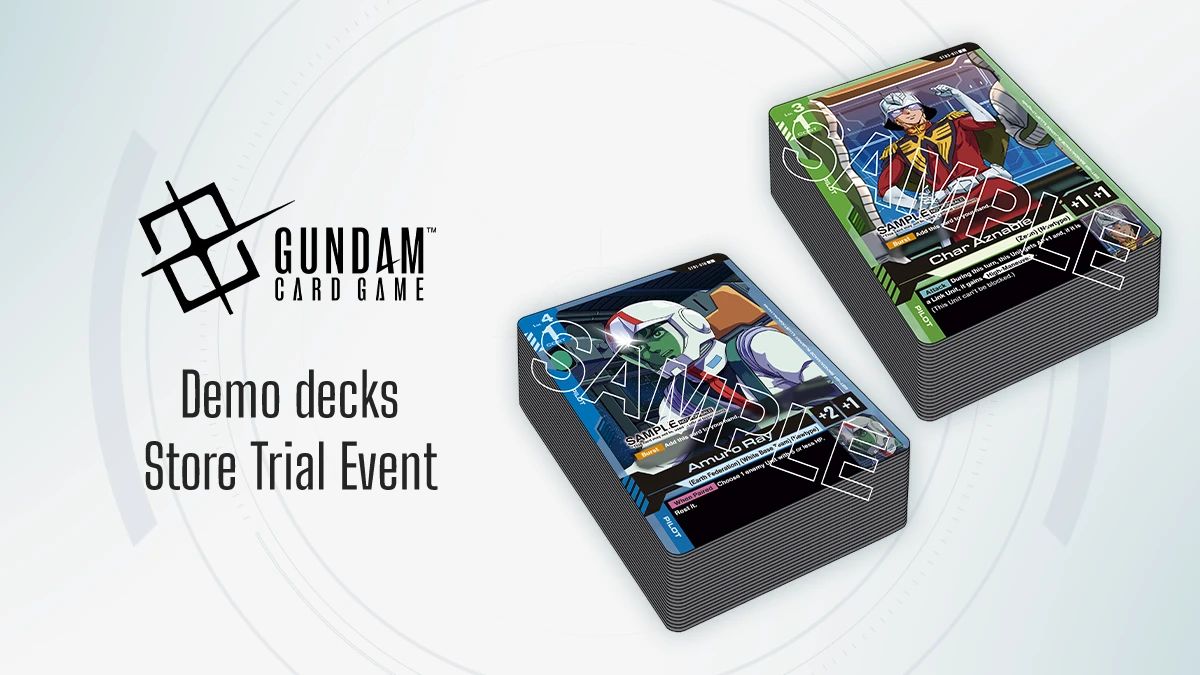 GUNDAM CARD GAME Learn to Play